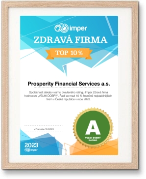 Certifikát ZDRAVÁ FIRMA 2021